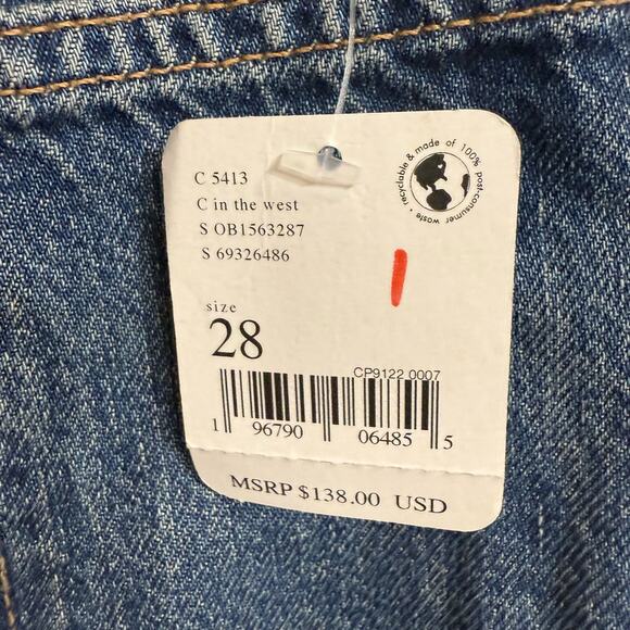 Free People In the West Izzy Flare Jeans Sz 28 NWT - Picture 8 of 15